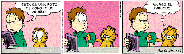 Tira cómica de Garfield