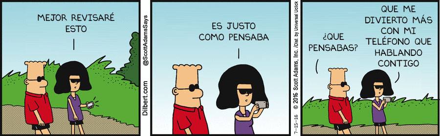 Tira comica de Dilbert